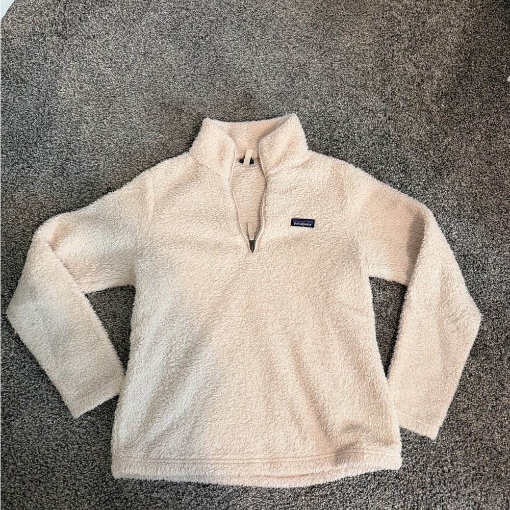 Patagonia Cream Quarter Zip